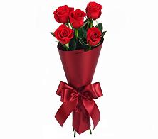 Букет 5 Красных роз Эдлесс Лав в Нижнекабанской