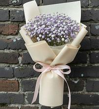 Букет цветов из:  Гипсофила в Нижнекабанской