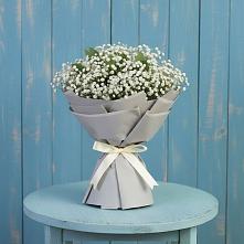 Букет цветов из:  Гипсофила в Нижнекабанской