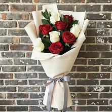 Букет цветов из:  Розы в Нижнекабанской