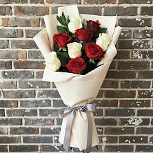 Букет цветов из:  Розы в Нижнекабанской