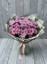 Букет цветов из:  Хризантемы в Нижнекабанской