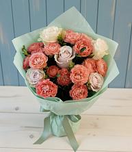 Букет цветов из:  Розы в Нижнекабанской