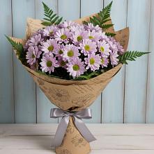 Букет цветов из:  Хризантемы в Нижнекабанской