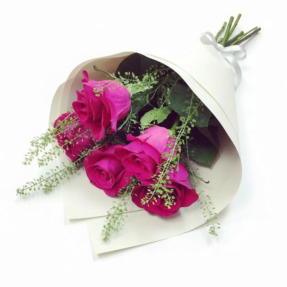 Букет цветов из: Розы в Нижнекабанской