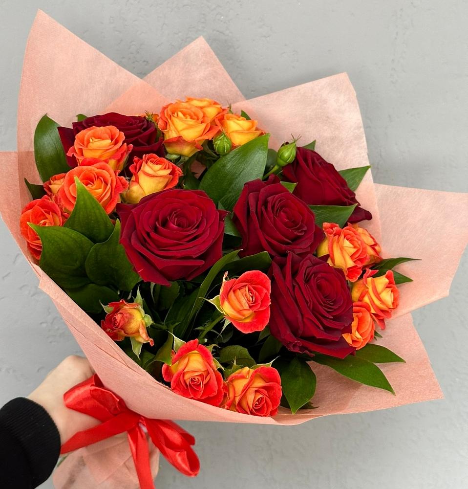 Букет Любовь и восторг в Нижнекабанской