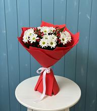 Букет цветов из:  Хризантемы в Нижнекабанской