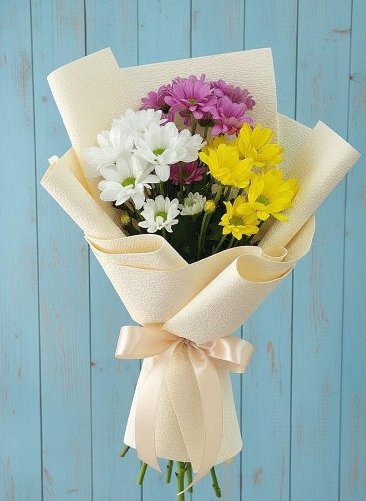 Букет цветов из: Хризантемы в Нижнекабанской