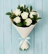 Букет цветов из:  Розы в Нижнекабанской