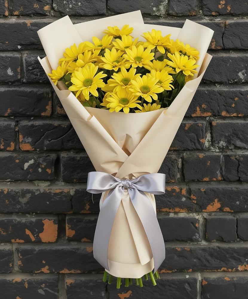 Букет цветов из: Хризантемы в Нижнекабанской