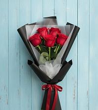 Букет цветов из:  Розы #REPLACE_PRED# Нижнекабанской