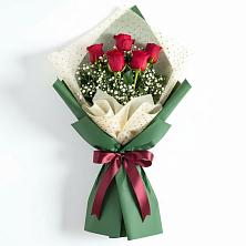 Букет цветов из:  Розы в Нижнекабанской