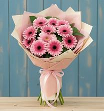 Букет цветов из:  Герберы в Нижнекабанской