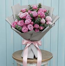 Букет цветов из:  Розы в Нижнекабанской